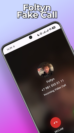 Foltyn Fake Call & Chat Screenshot 0