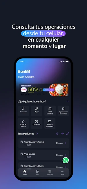 Nueva BanBif App Screenshot 1