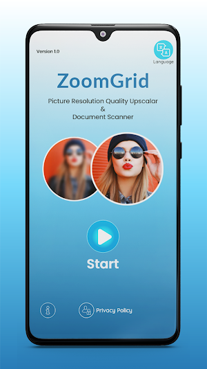 ZoomGrid Enhance Photo Quality Screenshot 0