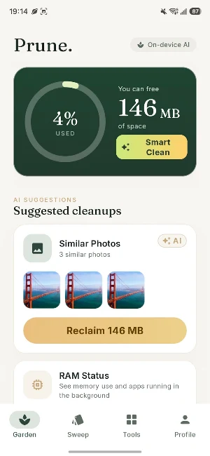 Prune: Smart Storage Cleaner Screenshot 0