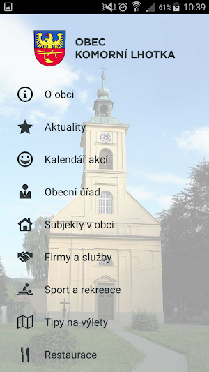 Obec Komorní Lhotka Screenshot 0
