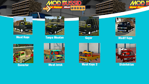 Mod Bussid Mobil Pickup Muatan Kayu Screenshot 1