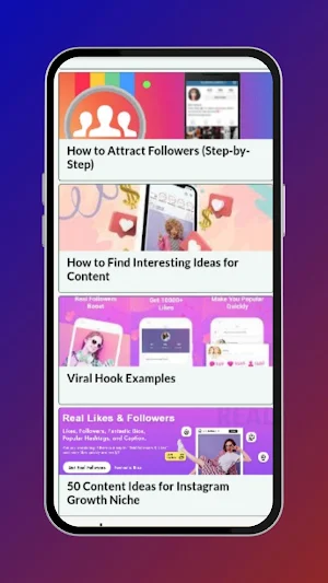 Insta|up App - Followers Guia Screenshot 2