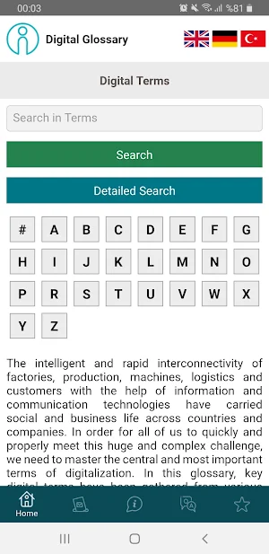 Digital Glossary Screenshot 0