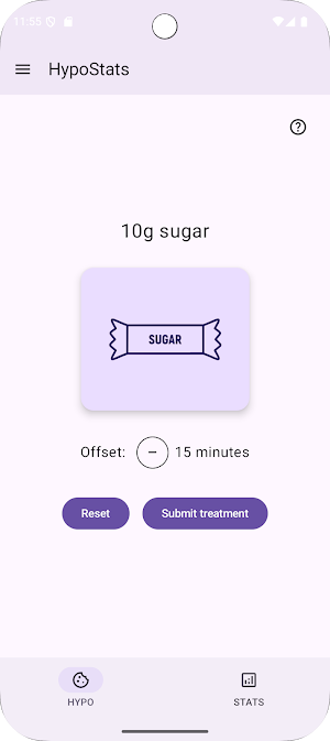 HypoStats: Log Your Hypos Screenshot 0