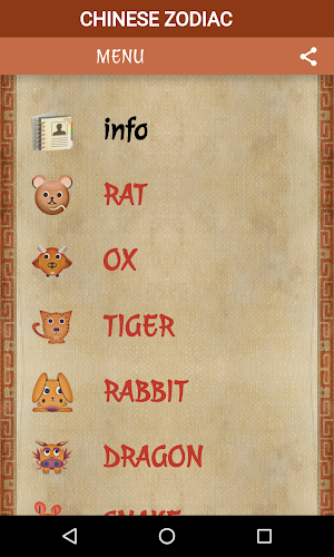 Daily Chinese Horoscope & Zodiac Signs Screenshot 3