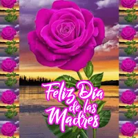 Flores y poemas para mamá