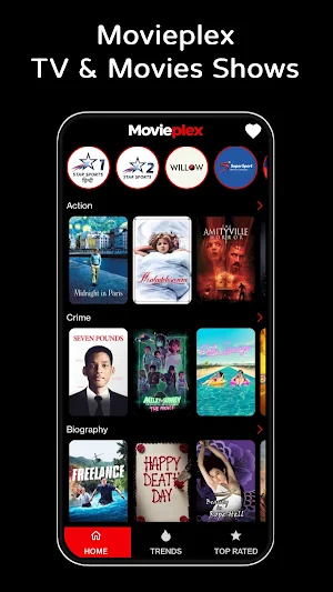Movieplex : TV & Movies Shows Screenshot 0