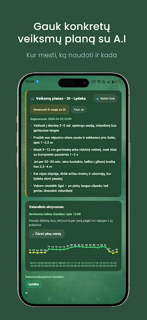 Žūklistas – Žvejybos prognozė Screenshot 1