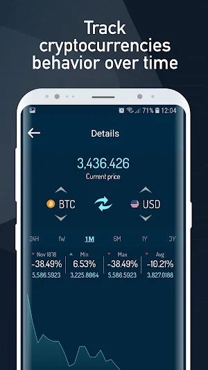 Cryptocurrency Converter - Exchange Rates Screenshot 3