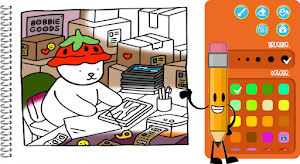 Bobbie Goods' - Coloring Book Screenshot 1