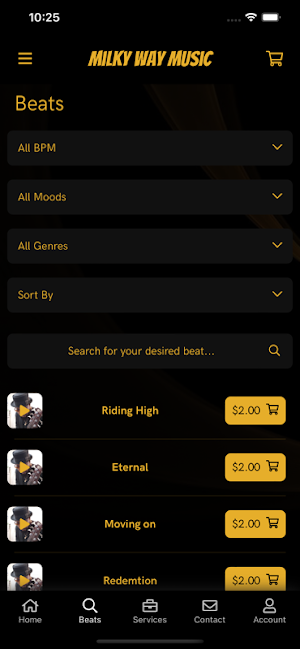 Milky Way Music Screenshot 1
