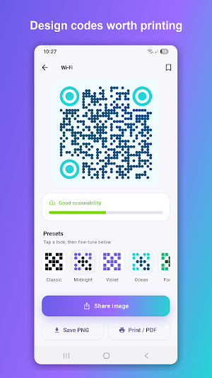 QR Code and Barcode Scanner Screenshot 1