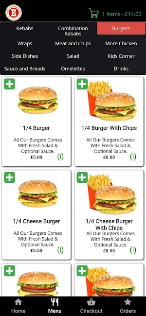 Erhans Charcoal Grill Screenshot 2