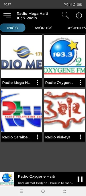 Radio Mega Haiti 103.7 Radio Screenshot 2