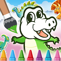 Dinosaurs coloring book