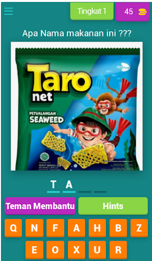 tebak gambar makanan ringan Screenshot 0
