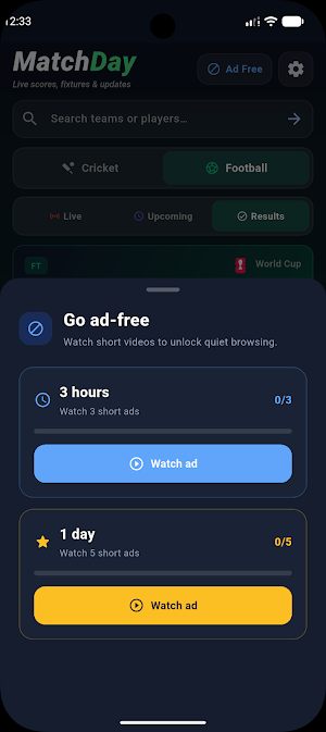 MatchDay 365 Screenshot 2
