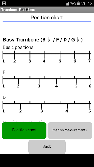 Trombone Positions Screenshot 3