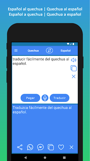 Spanish Quechua Translator Screenshot 2
