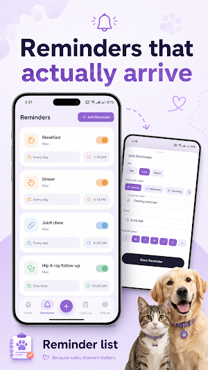 Pet Care Tracker: Health Log Screenshot 2