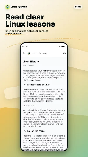 Linux Journey Screenshot 1