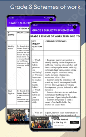 Grade 3 All Schemes of Work. Screenshot 0