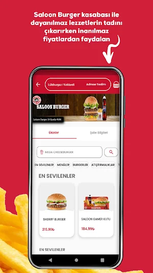 Saloon Burger Screenshot 3