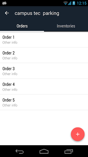 Order Entry Screenshot 2