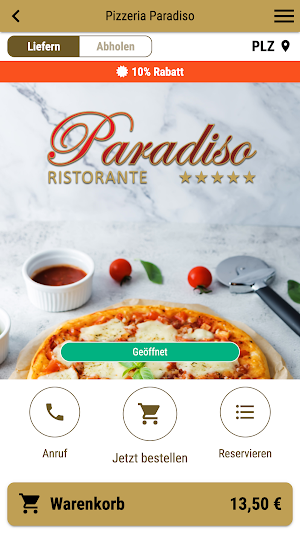 Pizzeria Paradiso Screenshot 0