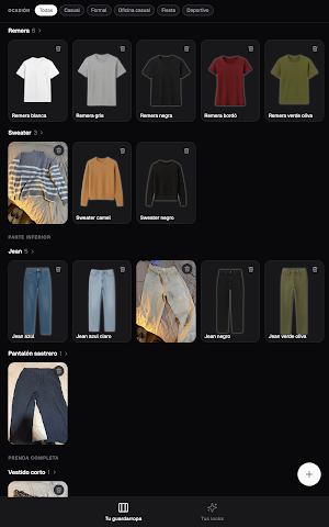 Curata: looks con tu ropa Screenshot 3