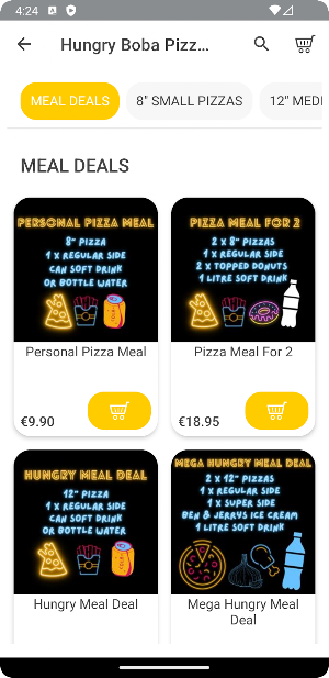Hungry Boba Pizzeria Screenshot 1
