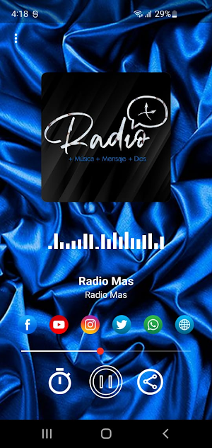Radio Mas Screenshot 0