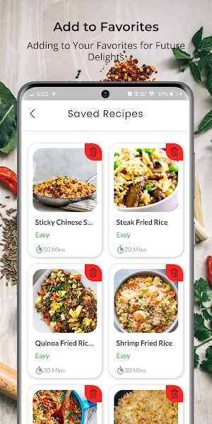 Rice Recipes Screenshot 0