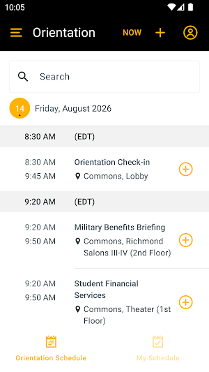 VCU Guidebook Screenshot 2