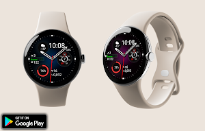 Hybrid Minimal Watchface Wear Screenshot 1