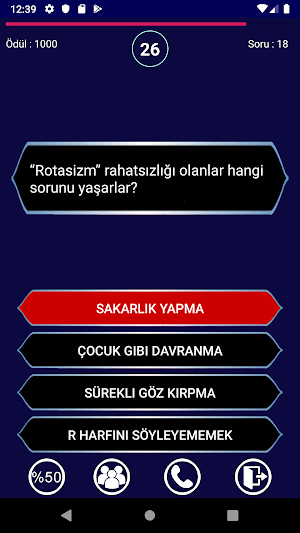Yeni Milyoner 2020 Bilgi Yarışması Screenshot 1