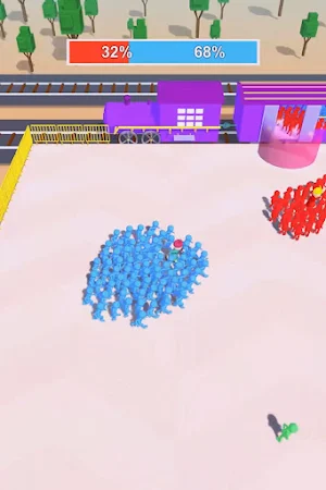 Crowd Train 3ِD Screenshot 1
