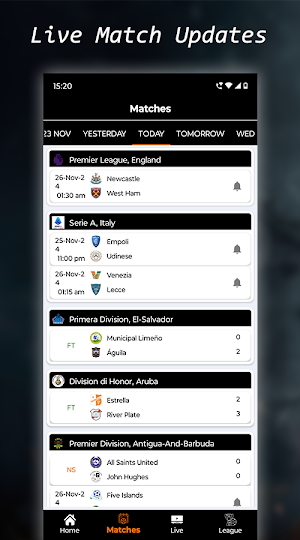 Live Football TV HD Streaming Screenshot 0