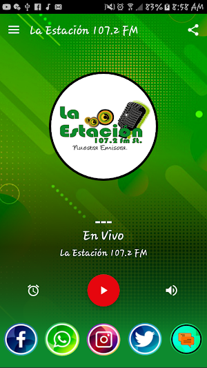 La Estación 107.2 FM Screenshot 1
