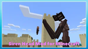 Siren Head Mod for Minecraft Screenshot 3