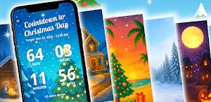 Christmas Countdown Widget Screenshot 0