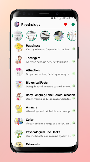 The Best Psychology Facts For Life Hacks Screenshot 0