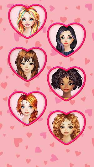 Love Story Dress Up ❤️ Girl Games Screenshot 2