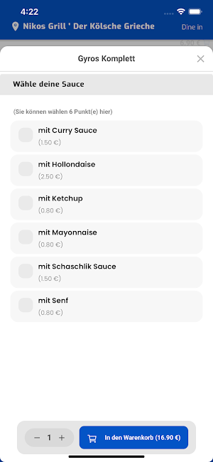 Nikos Grill Screenshot 3