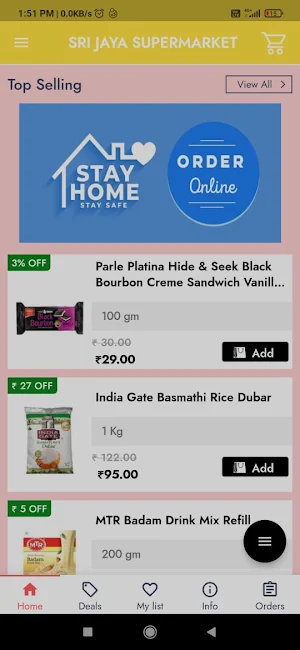 Sri Jaya Supermarket Screenshot 0