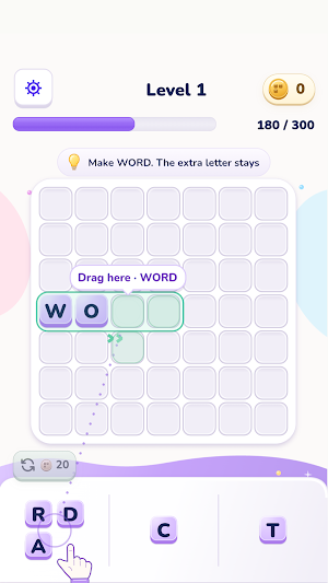 Spellomino: Word Block Puzzle Screenshot 1
