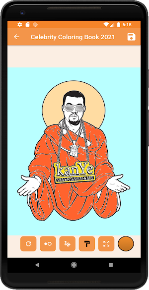 Celebrity Coloring Book 2021 Screenshot 3