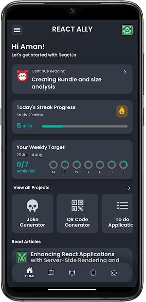 React Ally Screenshot 0