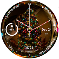 Christmas Night Watch Face